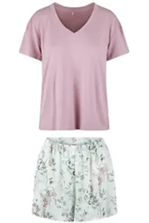 LingaDore Pyjama 7917 Pyjama-Set rosa/print XS