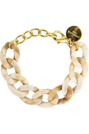 CHEEKY CHAIN MUNICH Armband FRIDA (1-tlg) beige