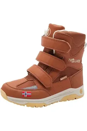 TROLLKIDS Lofoten Winterstiefel braun 34 EU