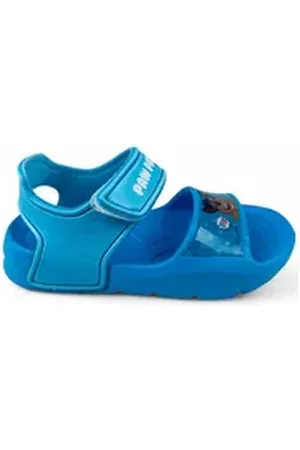 Paw Patrol Chase & Marshall Sandale (2-tlg) Jungen Badesandalen mit Klettverschluss Gr. 22 - 33 blau 32-33 EU