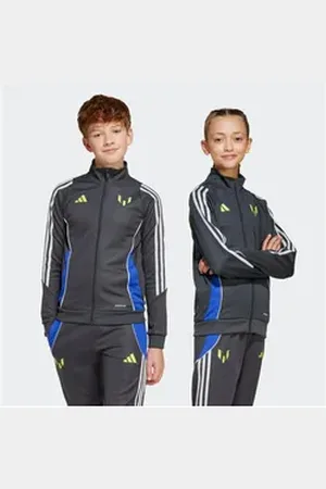 adidas Performance Trainingsjacke MESSI JKT Y grau 164