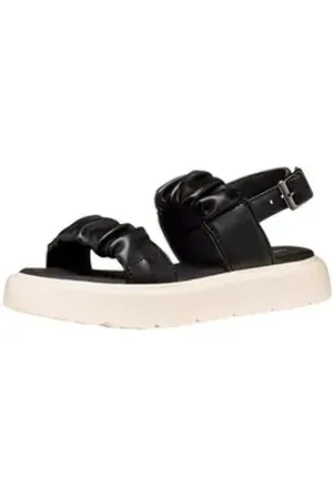 Geox Sandalen Lederimitat Riemchensandale schwarz 36 EU