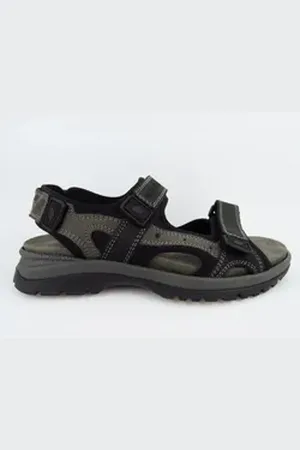 Waldläufer Waldläufer H-Taro schwarz asphalt Sandale schwarz 44,5 EU