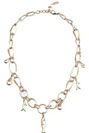 Next Collier Halskette mit Fisch-Anhänger (1-tlg) goldfarben