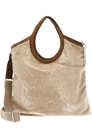 Caterina Lucchi Schultertasche Alice Shopping Bag, aus echtem Kalbsleder braun
