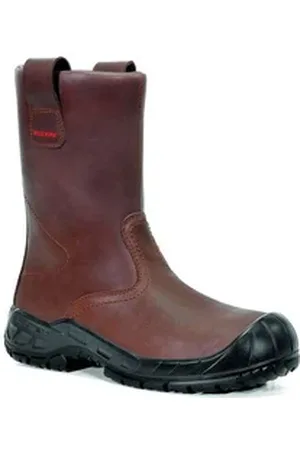 ELTEN 78671 Rigger Boot ESD Gummistiefel braun 40