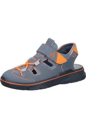 Ricosta Slipper Klettschuh mit Gummizug grau 32 EU