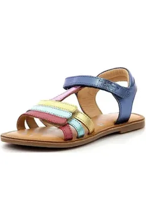 Kickers Sandalen Leder Riemchensandale blau 28 EU