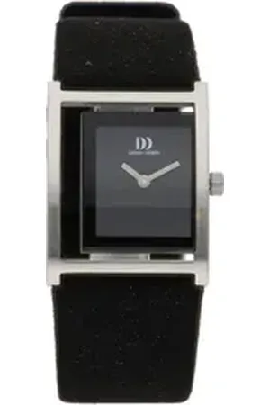 Danish Design Quarzuhr Damenuhr IV13Q1292 Picu 2 Black Microfaser, (1-tlg)