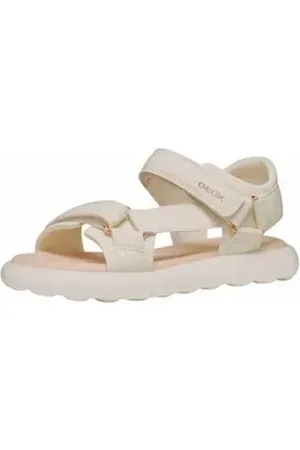 Geox Sandalen Lederimitat Riemchensandale beige 38 EU