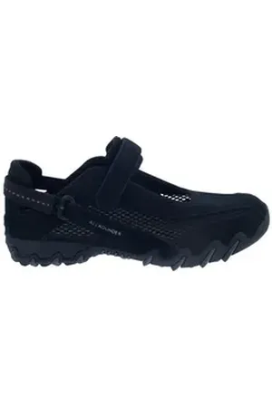Allrounder By Mephisto Niro Sneaker, Klettverschluss, Black, C. Suede N 84 / Open Klettschuh schwarz 42,5 EU