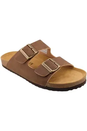 SUPERSOFT Bio Fußbett Pantolette braun 45 EU
