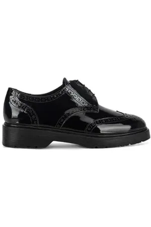 Gino Rossi Oxford Schuhe BELLA-124-25900W Schwarz Espadrille schwarz 40 EU
