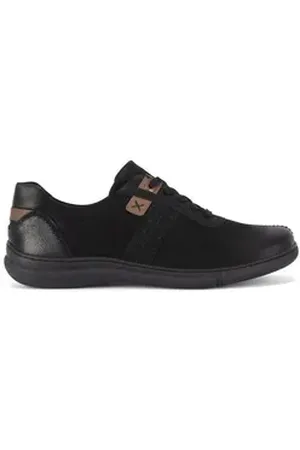 Go Soft Halbschuhe Damen WI23-YUMA-03 Schwarz Schnürschuh schwarz 36 EU