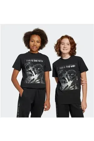 adidas Sportswear T-Shirt J SW MNDO GFX T schwarz 140