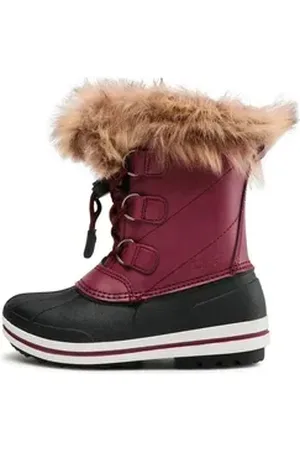 CMP Schneeschuhe Kids Anthilian Snow Boot Wp 30Q4594 Burgundy C961 Schnürschuh rot 36 EU