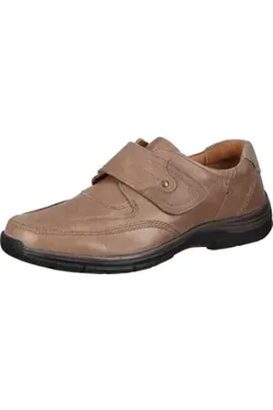 Comfortabel Klettschuhe Klettschuh aus echtem Leder braun 45 EU