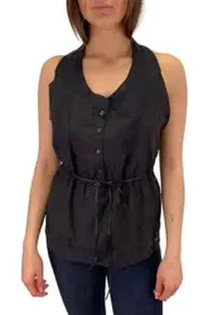 Diesel Blusentop T-Janes Top Camicia schwarz