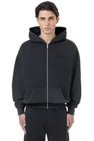 Pegador Hoodie Logo Oversized Sweat Jacket Logo Oversized Sweat Jacket schwarz L
