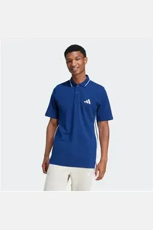 adidas Sportswear Poloshirt M 3S PQ PS blau L