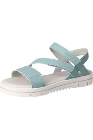 Däumling Unisex Kinder Teens Raba Sandale Sandale grau|grün 34,0