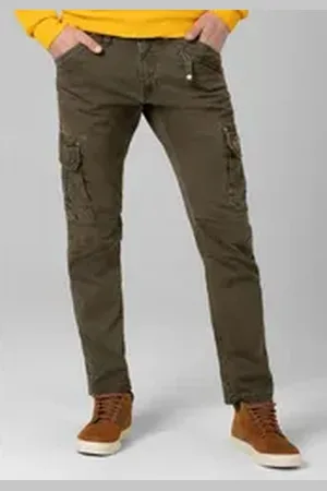 Timezone Cargohose Hose Regular Fit mittlere Bundhöhe Slim Legs Regular RogerTZ schwarz 34