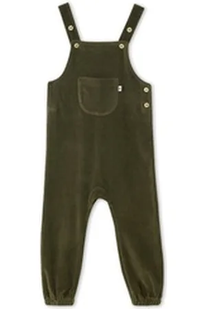 Leela COTTON Latzhose Latzhose grün 116