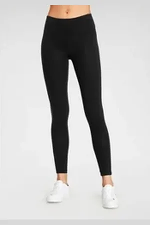 FLASHLIGHTS Leggings Figurbetont schwarz 48
