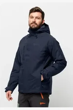Jack Wolfskin Winterjacke TROPOSPHERE INS JKT M blau S (48)