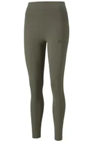 PUMA Leggings Damen Leggings HER High Waist Leggings 589523 grün M