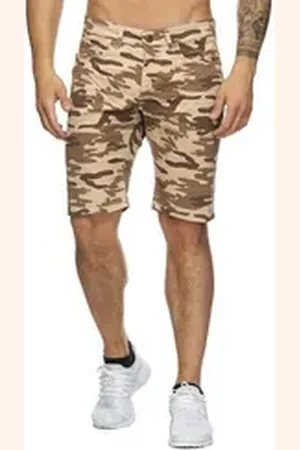OneRedox Shorts 4037C (Kurze Hose Bermudas Sweatpants, 1-tlg., im modischem Design) Fitness Freizeit Casual blau 31