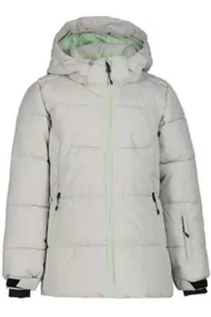 Icepeak Skijacke LORIS JR (1-St) Für Kinder grau 164