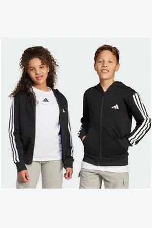 adidas Sportswear Hoodie ESSENTIALS KIDS KAPUZENJACKE grau 128