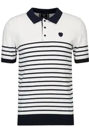 19V69 Italia Poloshirt MANFREDI blau XL