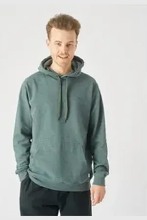 Cleptomanicx Kapuzensweatshirt Ligull mit lockerem Schnitt grün L