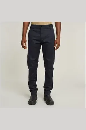 G-Star Chinohose Morry Tapered Chino mit Paspeltaschen blau 36