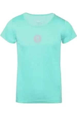 TROLLKIDS Funktionsshirt Preikestolen blau|grün 110