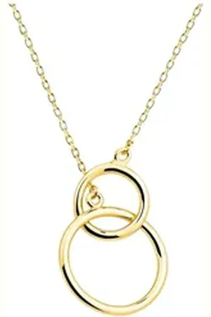 Sofia Milani Kette mit Anhänger Kreis, 925 Silber Damen Schmuck - N0753 silberfarben