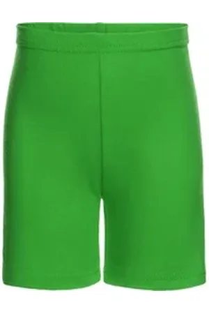 Ladeheid Leggings Mädchen Kurze Leggings aus Baumwolle LAMA07 (1-tlg) elastischer Bund grün 104-110