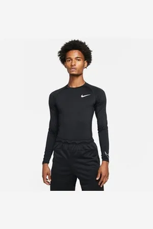 Nike Trainingsshirt PRO DRI-FIT MENS TIGHT FIT LONG-SLEEVES schwarz XXL