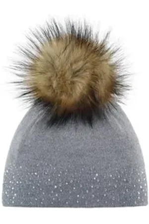 Eisbär Strickmütze Mütze Nalin Lux Crystal (Stück) grau