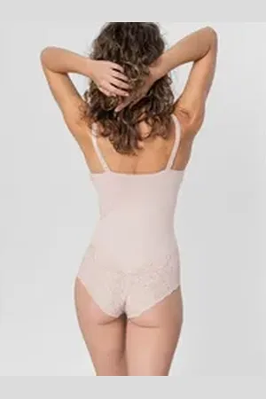 Erlich Textil Body ELEONORA (1-tlg) beige 85E