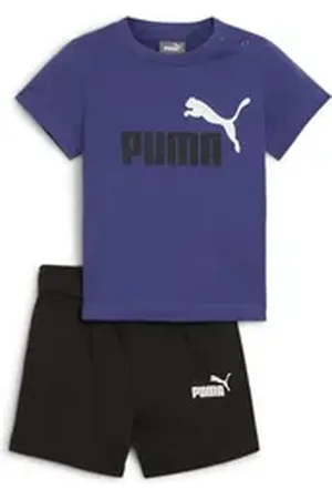 PUMA T-Shirt Baby Set Minicats Tee & Shorts Set 845839 blau 80