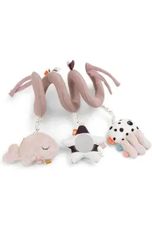 Done by Deer Greifspielzeug Activity Spirale Sea friends Rosa Greifling Beißring Lernspiel rosa