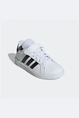 adidas Sportswear GRAND COURT 2.0 KIDS Sneaker Design auf den Spuren des Superstar weiß 33 EU