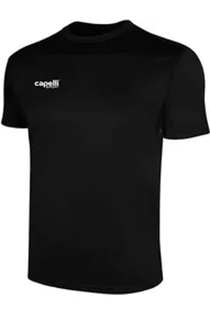 Capelli Trainingsshirt mit Belüftungslöchern unter den Ärmeln schwarz XL