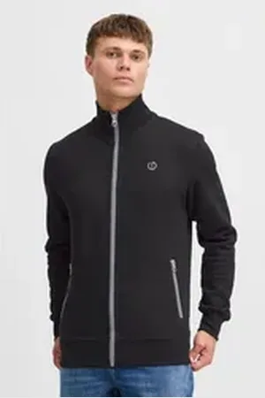 Solid Sweatjacke SDBennTrack Sweatshirtjacke mit Stehkragen schwarz S
