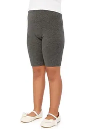 Merry Style Leggings Mädchen Kurze Hose Radlerhose MS10-227 (1-tlg) aus Baumwolle grau 140