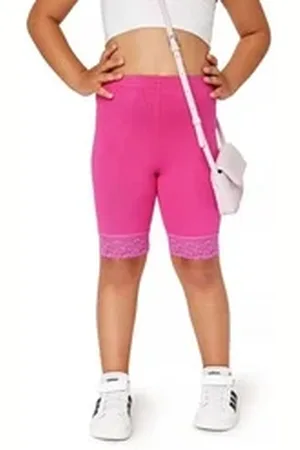 Merry Style Leggings Mädchen Kurze Hose MS10-434 (1-tlg) aus Viskose rosa 140