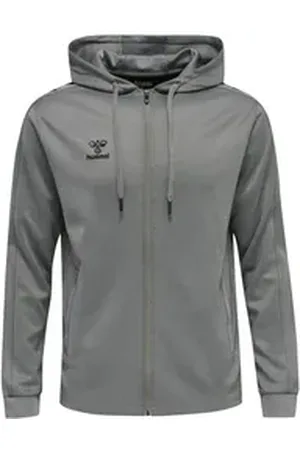 Hummel Sweatjacke hmlCORE XK Kapuzenjacke Kapuzenjacken Polyester grau|lila 2XL